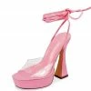 Liliana What's New Tricia039 Pink Women's Heel