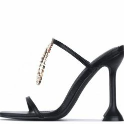 CAPE ROBBIN Freda126 Black Women's Heel