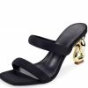 Liliana Erica255 Black Women's Heel