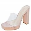 Liliana Shoes Glenda073 Nude Women's Heel