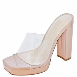 Liliana Shoes Glenda073 Nude Women's Heel