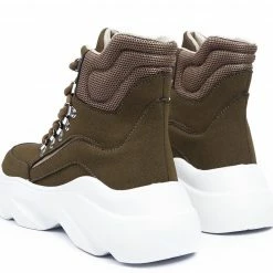 CAPE ROBBIN Boots Aston Khaki Women's Boot