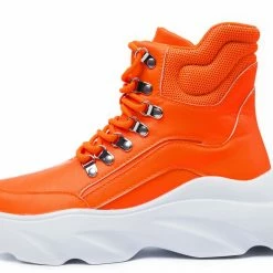 CAPE ROBBIN Aston Orange Women's Boot