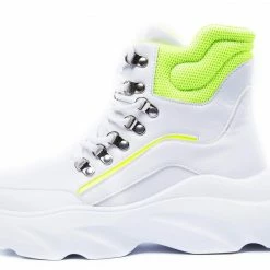 CAPE ROBBIN Aston White Women's Boot