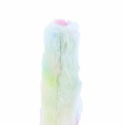 Forever Link Alice9k Pink Multi Faux Fur Pull On Kids Boot