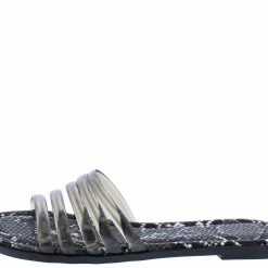 In Touch Elsie010 Black Pu Women's Sandal Shoes