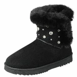 Forever Link Annie12k Black Kids Boot Little Princess