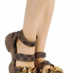 CAPE ROBBIN June09 Brown Women's Sandal