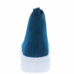 Shoe Republica Arena Teal Round Toe Elastic Panel Sneaker Boot Boots 7 Shoe Republica Arena Teal Round Toe Elastic Panel Sneaker Boot Boots