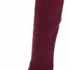 SUP Serena8h Maroon Drawstring Knee High Boot Boots 1 SUP Serena8h Maroon Drawstring Knee High Boot Boots