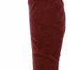 SUP Boots Annikah Maroon Over The Knee Chunky Heel Boot