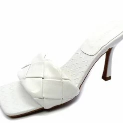 Legend Bona02 White Pu Women's Heel