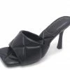 Legend Bona21 Black Pu Women's Heel Shoes