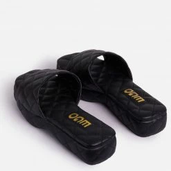 Lemonade Bossin Up Black Women's Sandal What's New