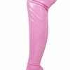 Liliana Acadia05 Pink Patent Over The Knee Boot