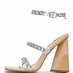 CAPE ROBBIN Nell212 Nude Women's Heel