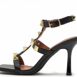 Legend What's New Bona45 Black Pu Women's Heel