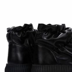 CAPE ROBBIN Jade012 Black Women's Flat