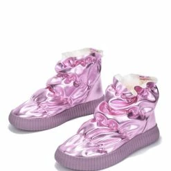 CAPE ROBBIN Jade012 Pink Women's Flat