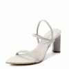 Shoe Republica What's New Brody Ice Pointed Open Toe Slingback Block Heel
