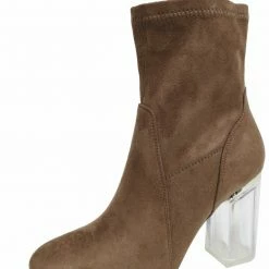 SHOE MAGNATE Cameron4 Taupe Women's Boot What's New