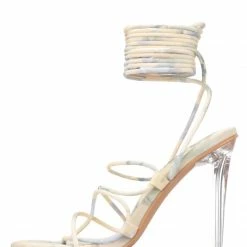 CAPE ROBBIN Ellish00 Print Women's Heel