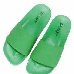 CAPE ROBBIN Shoes Cinco Green Women's Sandal
