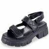 Liliana What's New Iggy22 Black Women's Sandal