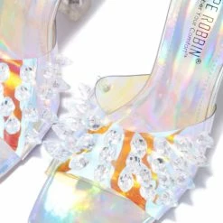 CAPE ROBBIN Estera22 Hologram Women's Heel