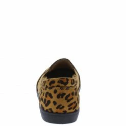 Mata Cali3 Leopard Round Toe Slip On Loafer Flat Shoes