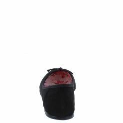 Legend Shoes Carson18 Black Tied Bow Pointed Toe Ballet Flat