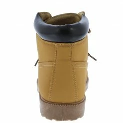 SOHO Cassie1 Wheat Lug Sole Lace Up Ankle Boot Boots