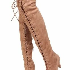 Forever Link Dasia14 Dusty Pink Women's Boot Boots