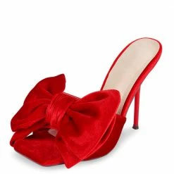 Liliana Shoes Josefina037 Red Women's Heel