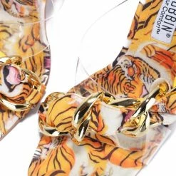 CAPE ROBBIN What's New Dejavu Yellow Women's Heel