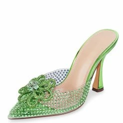 Liliana Klaudia88 Green Women's Heel What's New