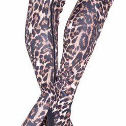 Liliana Luna217 White Leopard Women's Boot Boots