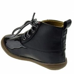 TOP GUY Ducko1a Black Lace Up Ankle Duck Infants Boot What's New