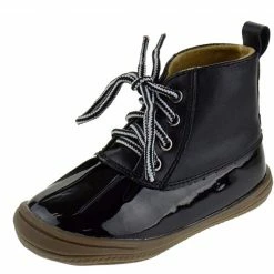 TOP GUY Ducko1a Black Lace Up Ankle Duck Infants Boot What's New