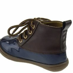 TOP GUY What's New Ducko1a Brown Lace Up Ankle Duck Infants Boot