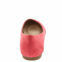 Bella Marie Shoes Dana12 Blush Faux Suede Flat