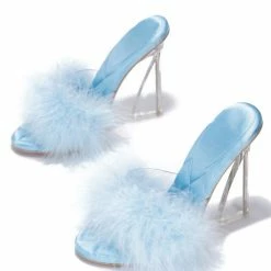 CAPE ROBBIN What's New Citra11 Light Blue Women's Heel