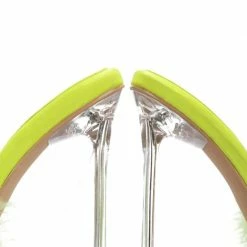 CAPE ROBBIN Citra11 Lime Women's Heel Shoes