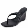 Liliana Clementine02 Black Women's Wedge