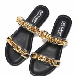 CAPE ROBBIN Goldie Black Women's Sandal What's New
