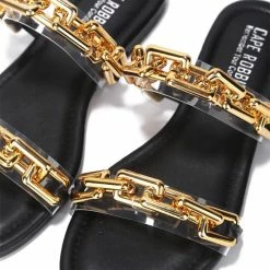 CAPE ROBBIN Goldie Black Women's Sandal What's New
