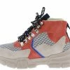 Yoki Boots Ghandi42 Beige Multi Lace Up Hiking Boot