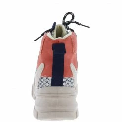 Yoki Boots Ghandi42 Beige Multi Lace Up Hiking Boot