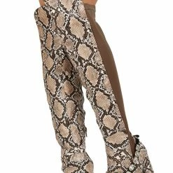 Legend Glenna13 Camel Snake Women's Boot