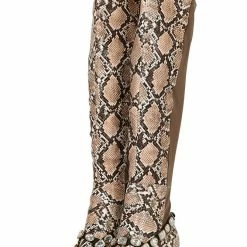 Legend Glenna13 Camel Snake Women's Boot